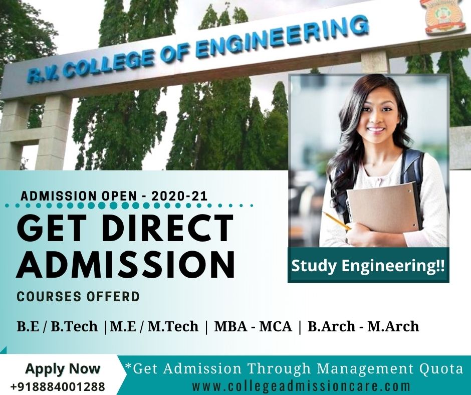 Direct admission in RV College of Engineering through management quota