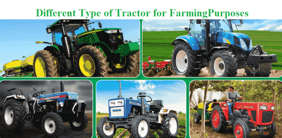 Types Of Tractors For Farming