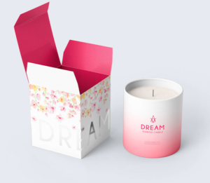 Custom design candle box
