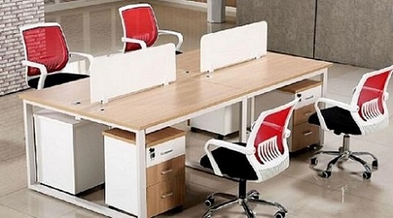 Contemporary modern white office furniture