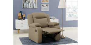 Pure Leather Single Recliner