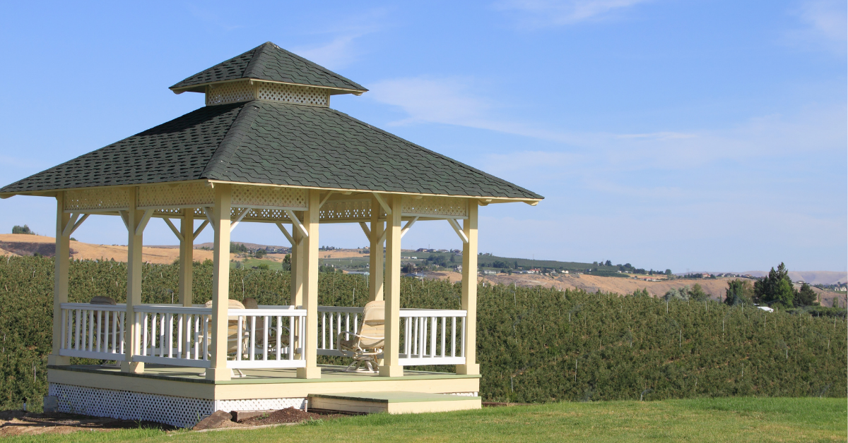 The best elements for building a gazebo