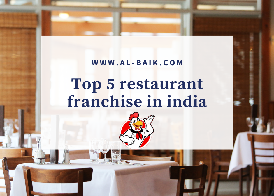 Top Restaurant Franchise Opportunities for Business In India