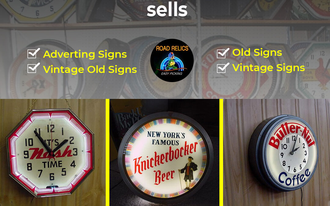 The Vintage Signs: A platform that contains a collection of vintage items