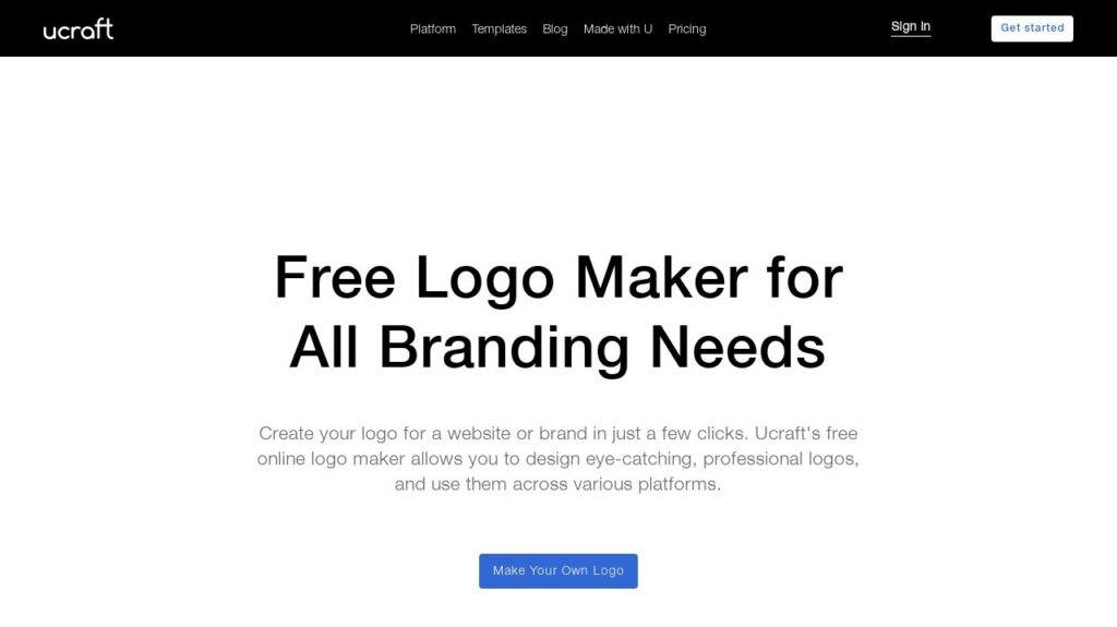 Free Logo Maker Create Your Logo Online with Ucraft