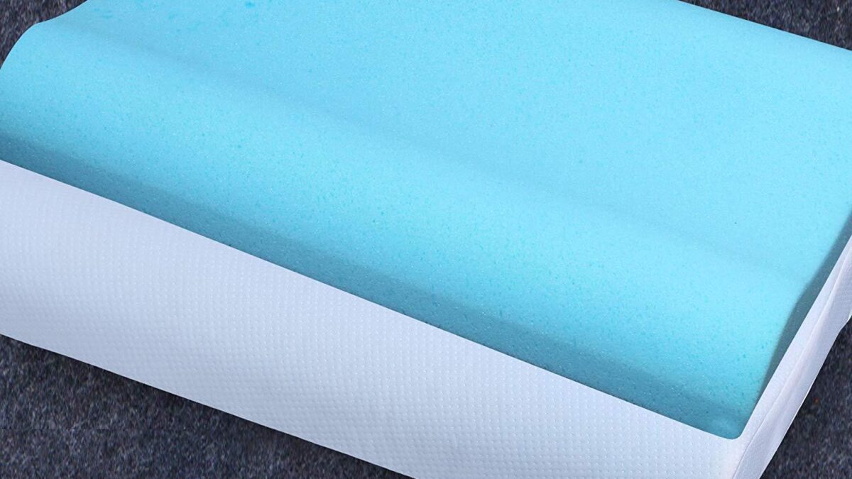 The Best Shoulder Pain Memory Foam Pillow with Infused Gel