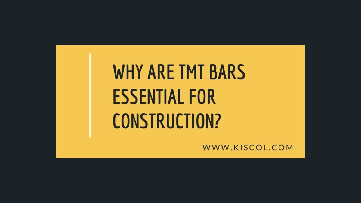 Why are TMT bars essential for construction?