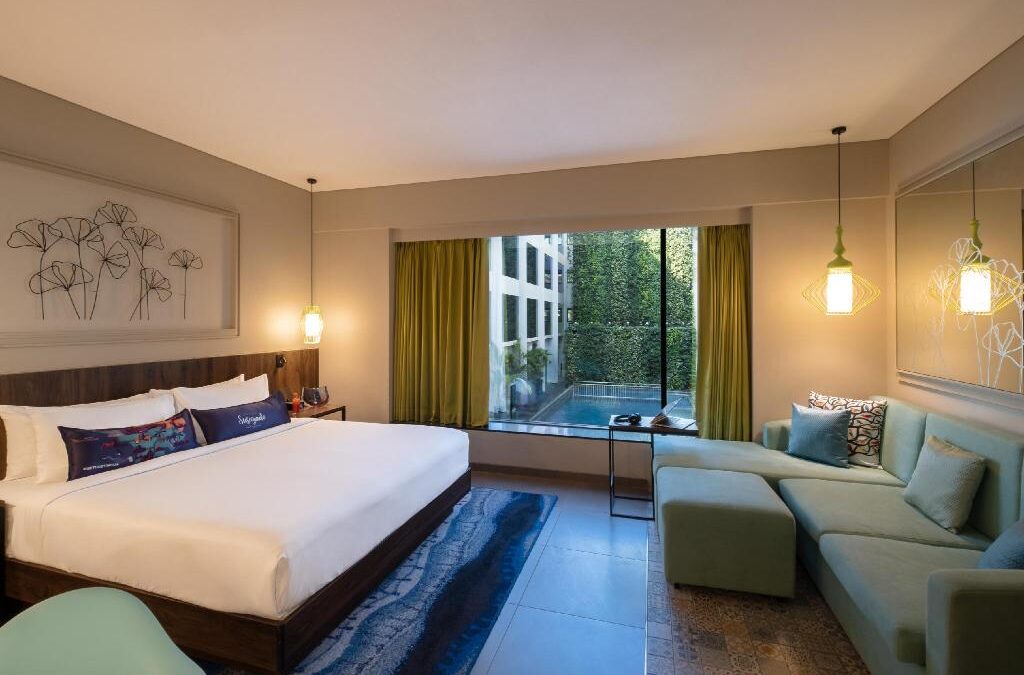 Recline In The Luxury hotel Of Hyatt Centric Candolim In Goa