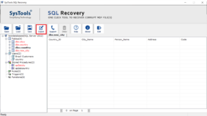Restore SQL Database Table Without Backup