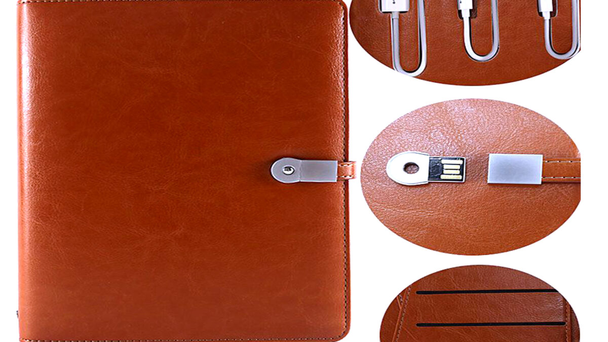 Custom notebooks for corporate meetings