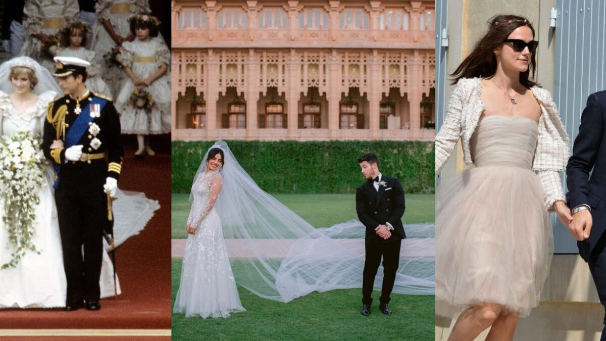 Till Death Do Us Apart: Iconic Wedding Dresses Celebrities Walked Down The Aisle In
