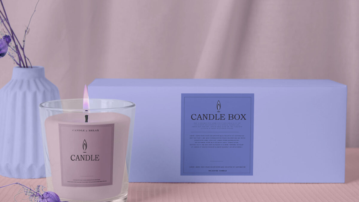 Use Beautiful Candle Boxes Wholesale to Add to the look of the Candles