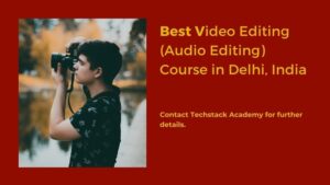 Video Editing Course in Delhi