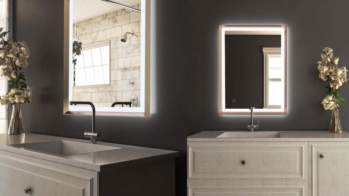 Choose an LED Vanity Mirror That Fits Your Grooming Space