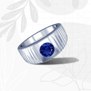 blue sapphire rings that men love