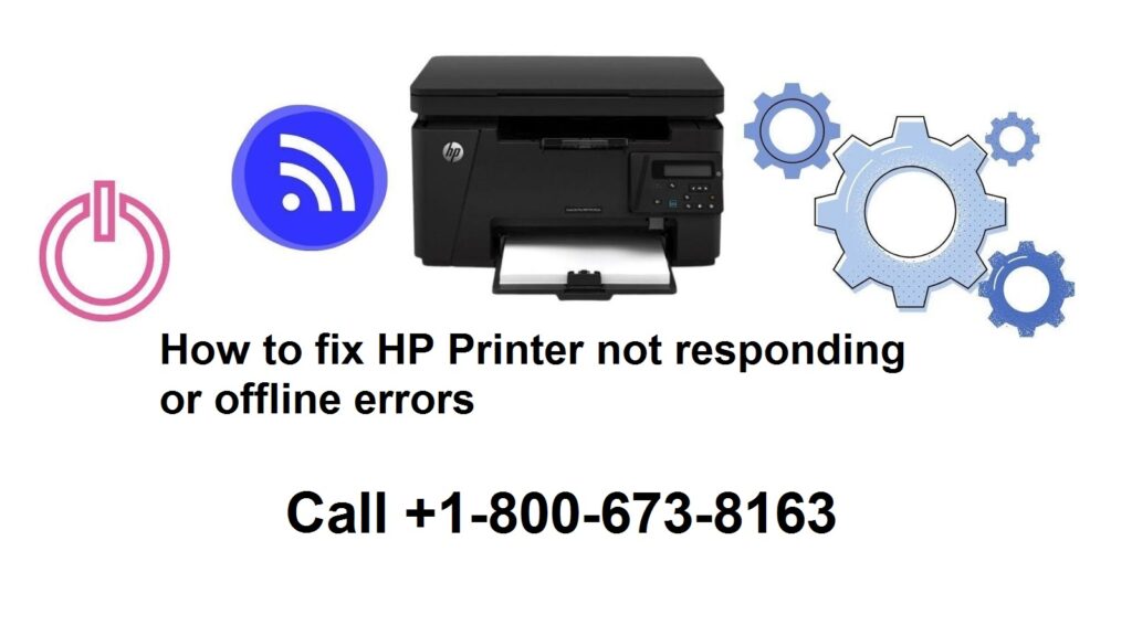 HP Printer not responding or offline