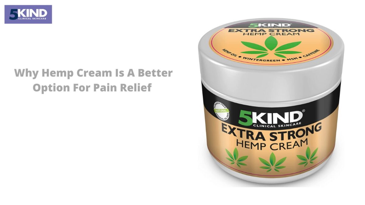 Natural Hemp Cream For Pain Relief  uk