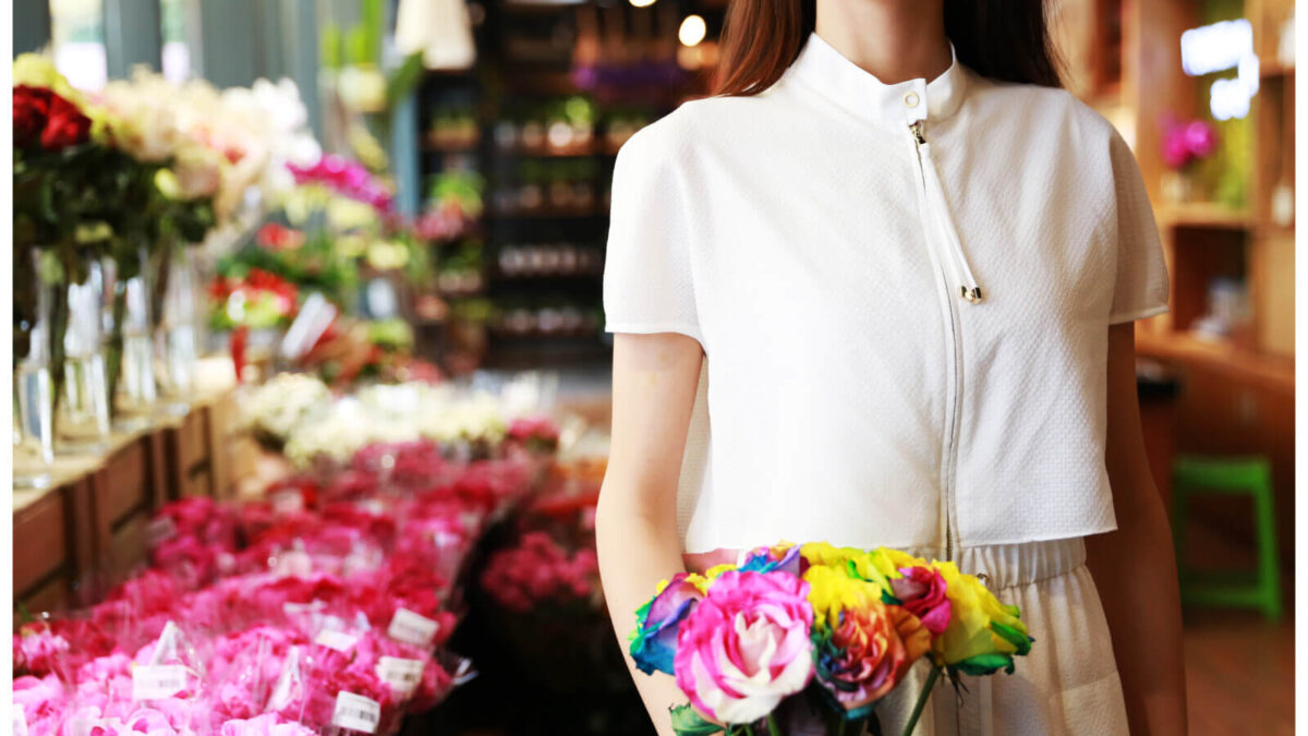 Start a flower shop business online with Hana web services