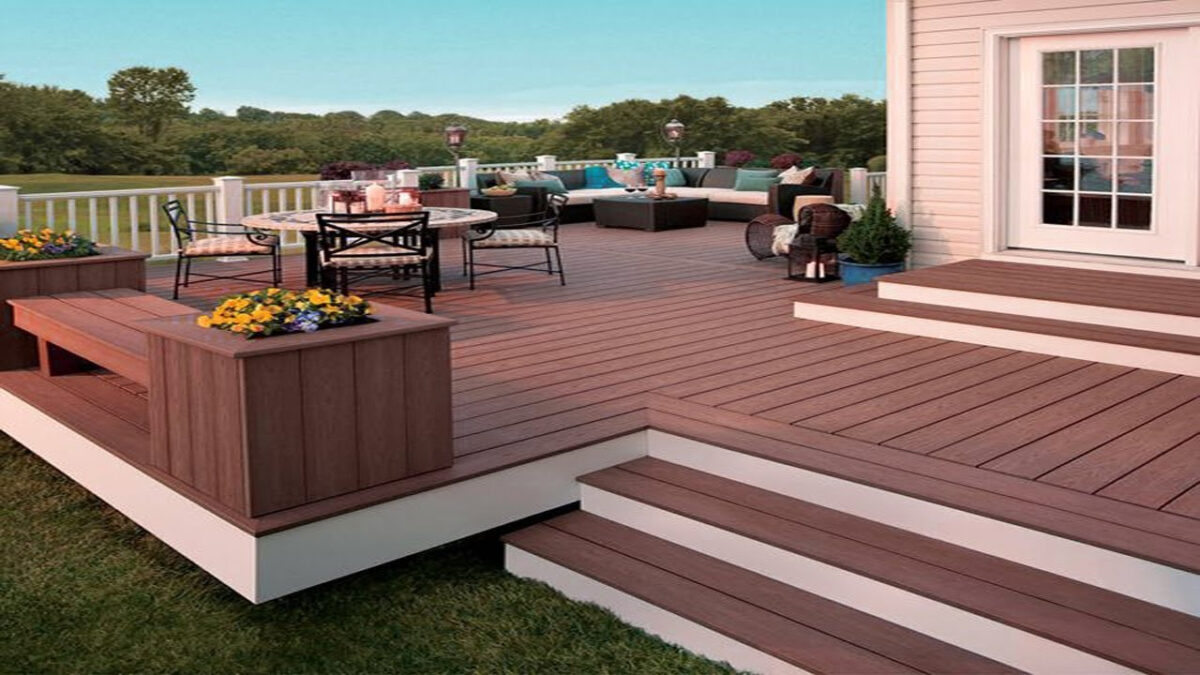 Multi-level Decks are available from deck builders