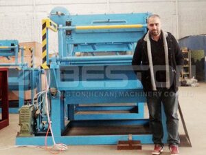 1000psc Manual Egg Tray Machine to Algeria