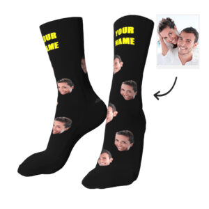 personalised face socks