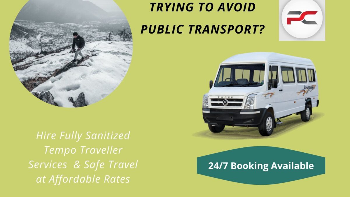 Enjoy a Comfortable Ride with a TEMPO TRAVELLER FOR OUTSTATION