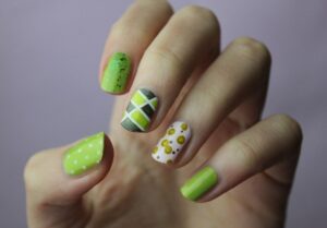Nail art, manicure nails