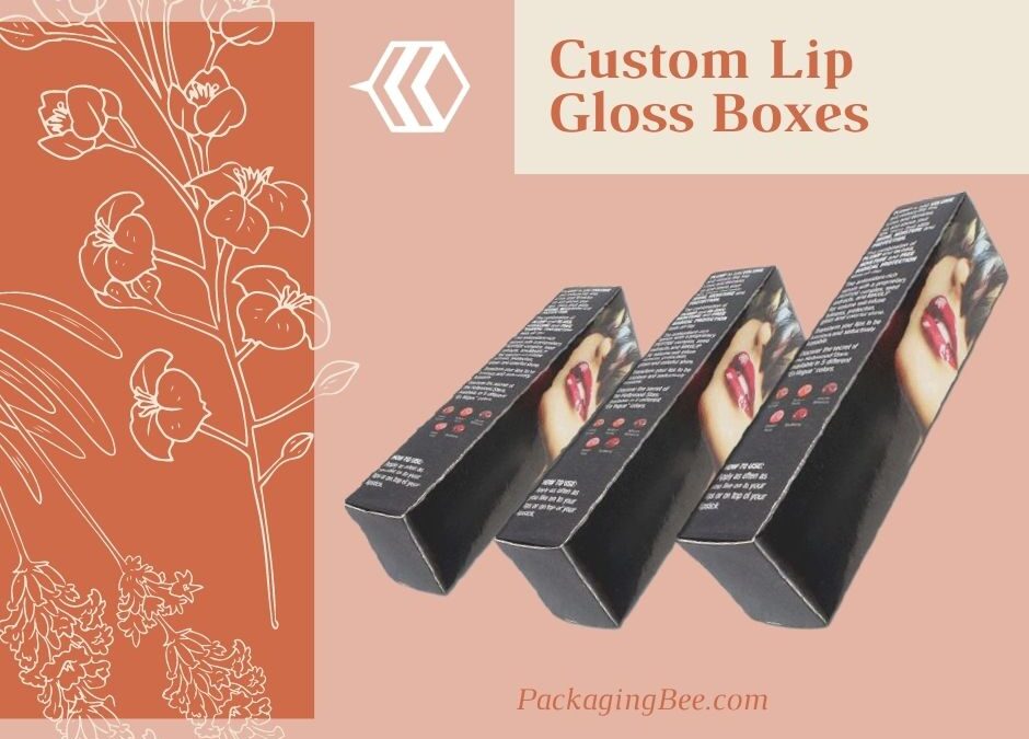 Increase Product Visibility Custom Lip Gloss Boxes