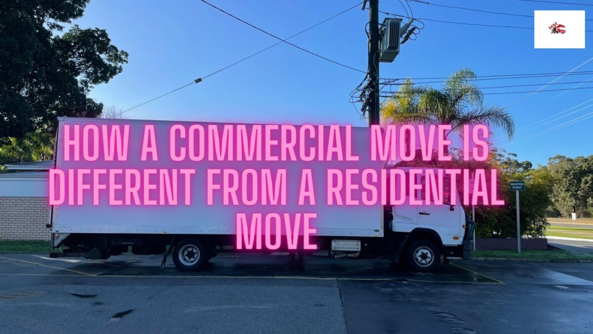 HOW A COMMERCIAL MOVE IS DIFFERENT FROM A RESIDENTIAL MOVE
