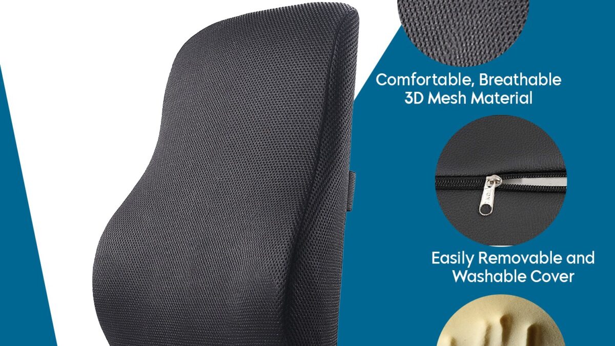 How to Use Lumbar Support Pillow? Lumbar Support Pillow for Office Chair