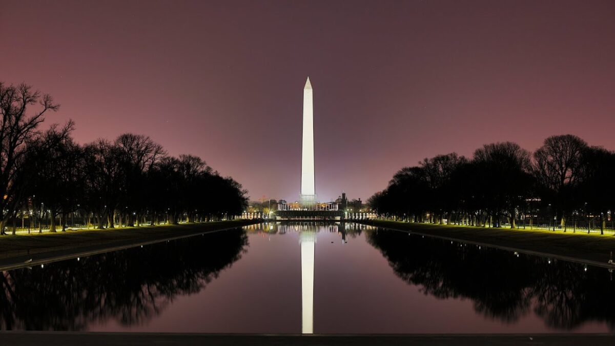 What can be seen in the city of Washington