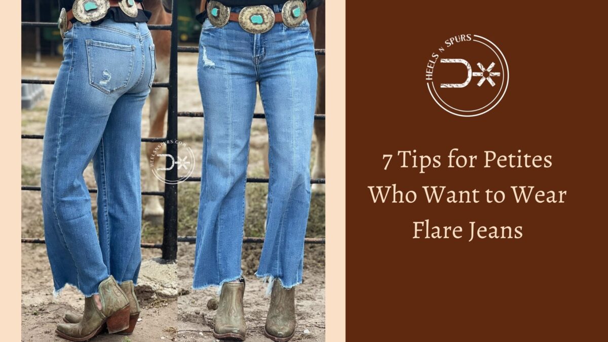 7 Tips for Petites Who Want to Wear Flare Jeans