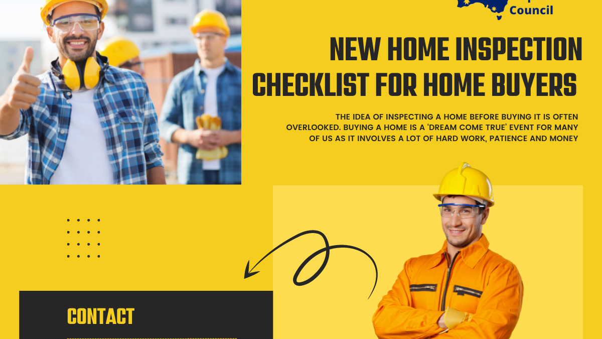 New Home Inspection Checklist for Home Buyers