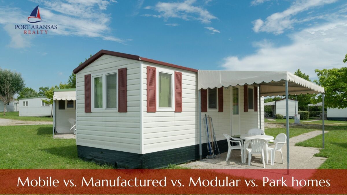 Mobile vs. Manufactured vs. Modular vs. Park Homes