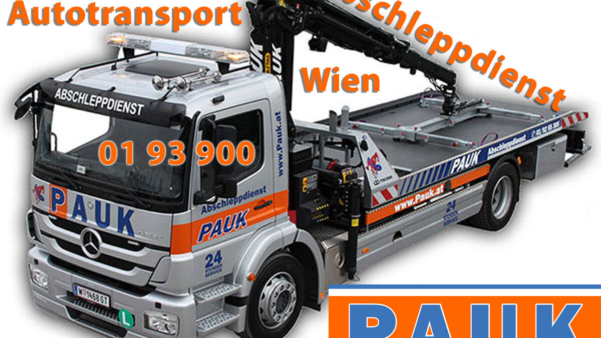Abschleppdienst Wien PAUK GmbH Autotransport