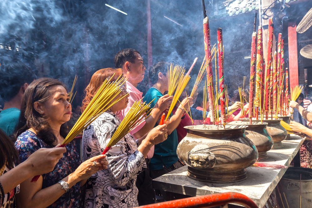 Vietnamese have been burning these incense sticks to worship since ages.