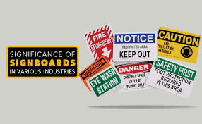 Significance of Sign Boards in Various Industries