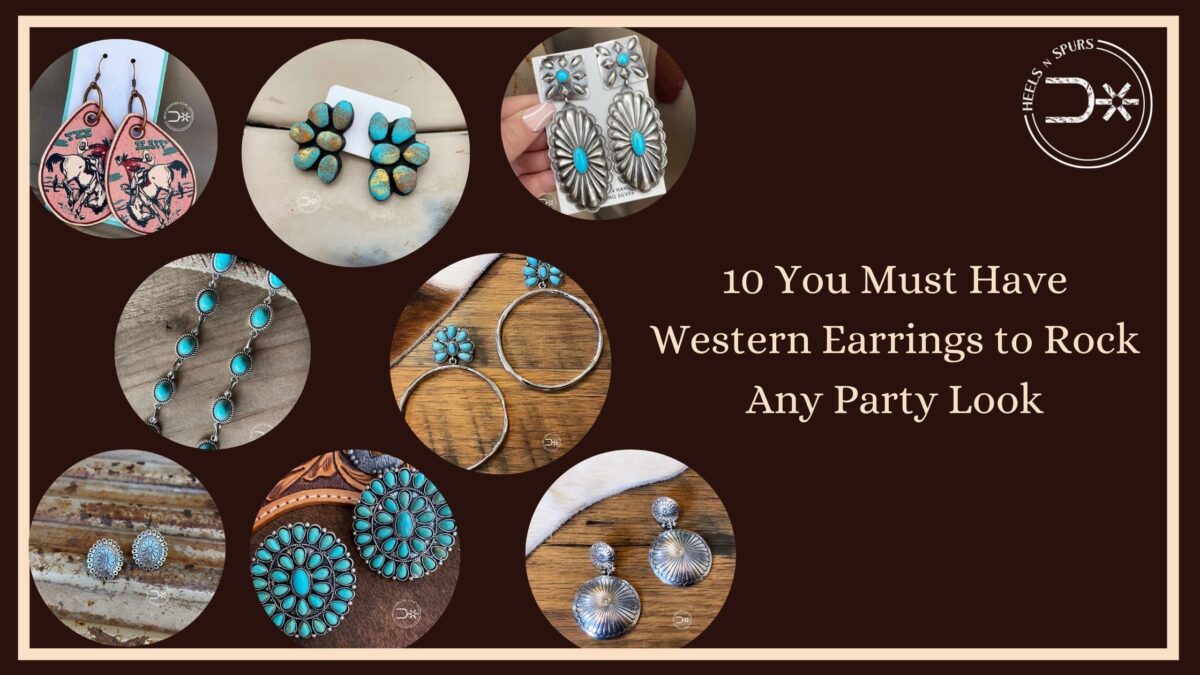 10 You Must Have Western Earrings to Rock Any Party Look