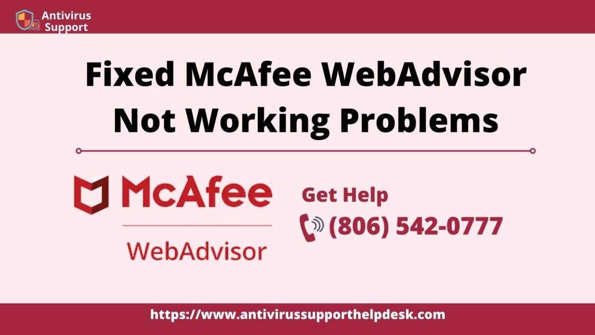 Fix McAfee WebAdvisor Not Working After an Update Chrome