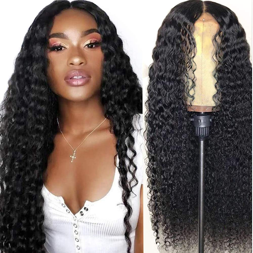 Curly hair weave closures 