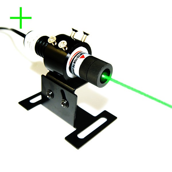 532nm green cross laser alignment