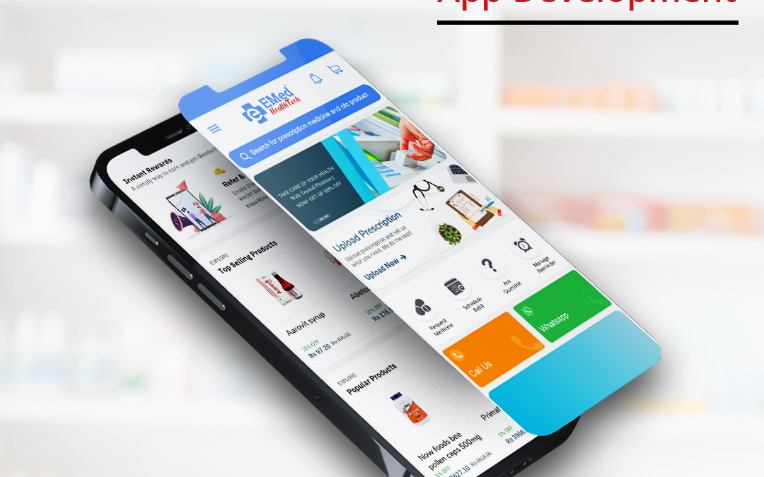 Online Pharmacy App Development By EMed Healthtech