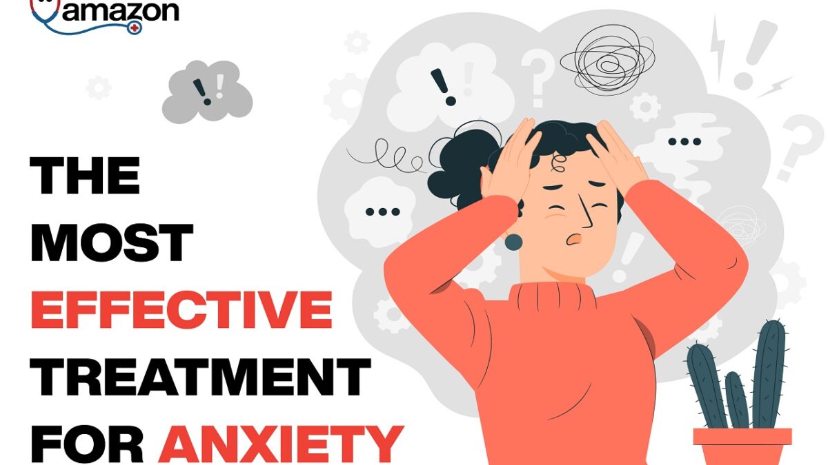 Most effective treatment for anxiety