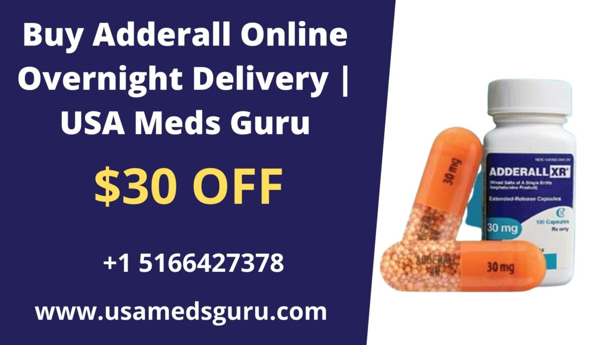 Buy Adderall Online Overnight Delivery | USA Meds Guru