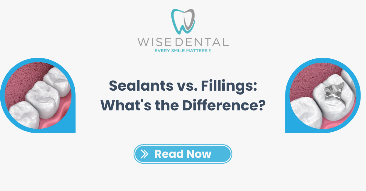 Sealants vs. Fillings: What's the Difference?