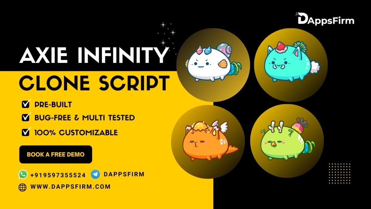 Start Your NFT Gaming Platform With Readymade Axie Infinity Clone Script
