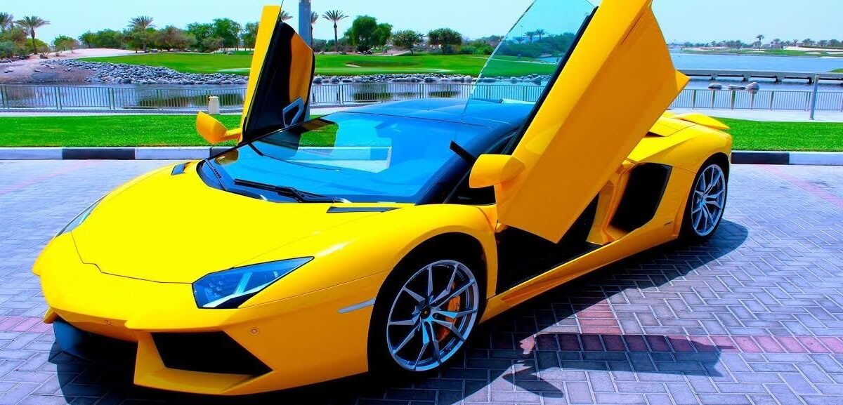 How is it possible to drive a luxury car in Dubai?