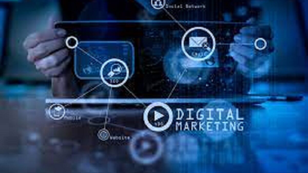 Digital marketing and act of selling products
