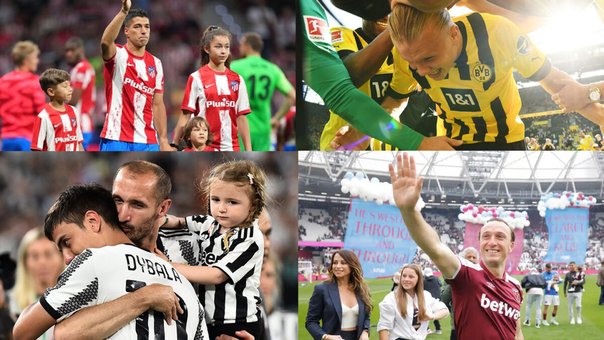 Chiellini, Dybala, Haaland, Suarez, Noble: Emotional goodbyes throughout Europe