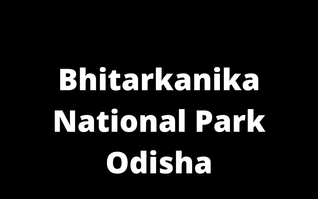 Bhitarkanika National Park Odisha